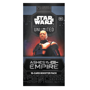 Star Wars: Unlimited Ashes of the Empire Booster Pack (Engelsk) - RIP N SHIP (Öppnas LIVE)
