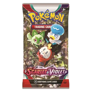 Pokémon Scarlet & Violet Base Set Booster Pack (Engelsk) - RIP N SHIP (Öppnas LIVE)