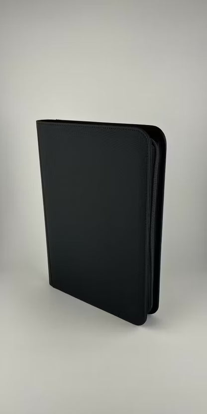 9-Pocket zip-Binder för 360 kort - Olika färger