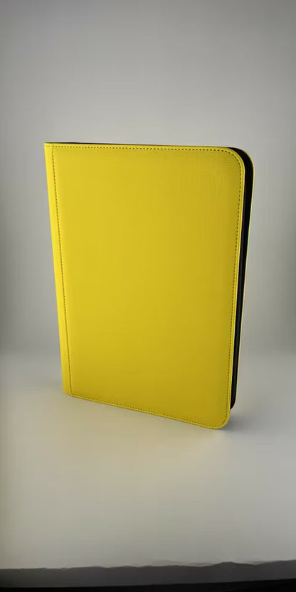 9-Pocket zip-Binder för 360 kort - Olika färger