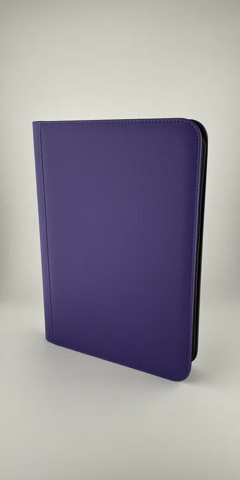 9-Pocket zip-Binder för 360 kort - Olika färger