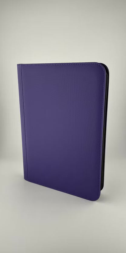 9-Pocket zip-Binder för 360 kort - Olika färger