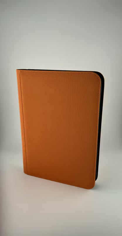 9-Pocket zip-Binder för 360 kort - Olika färger