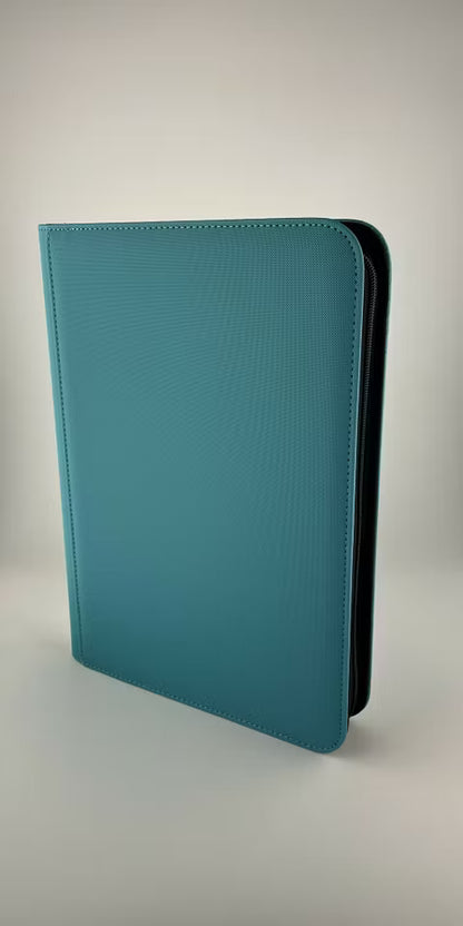 9-Pocket zip-Binder för 360 kort - Olika färger