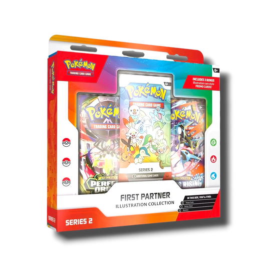 Pokémon First Partner Illustration Collection – Series 2 - RIP N SHIP (Öppnas LIVE)